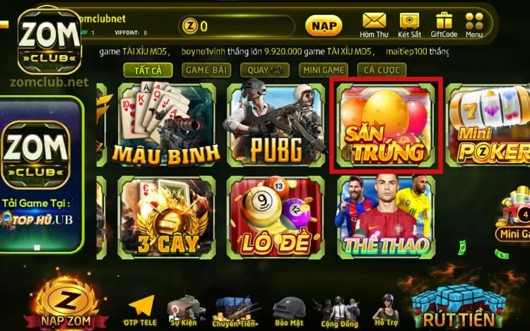 Đôi nét về game Săn Trứng đình đám tại ZomClub